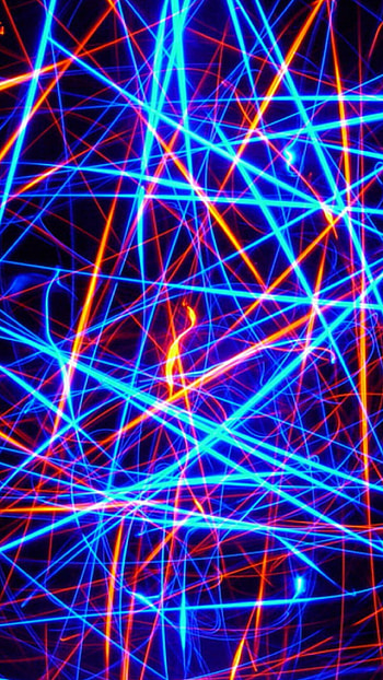 Neon digital art, Vast cityscapes, Futuristic visuals, High resolution HD phone wallpaper
