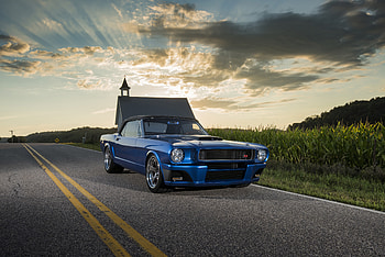 1965 Ringbrothers Ford Mustang Convertible Ballistic , ford-mustang, mustang, cars HD wallpaper