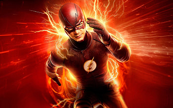 The Flash TV Show, Vibrant , Iconic lightning bolt, Small screen superhero HD wallpaper