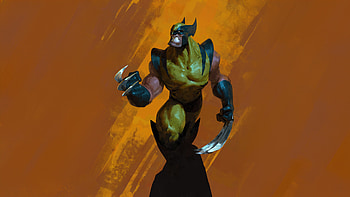 Iconic Wolverine, wolverine, artwork, art, digital-art, superheroes HD wallpaper