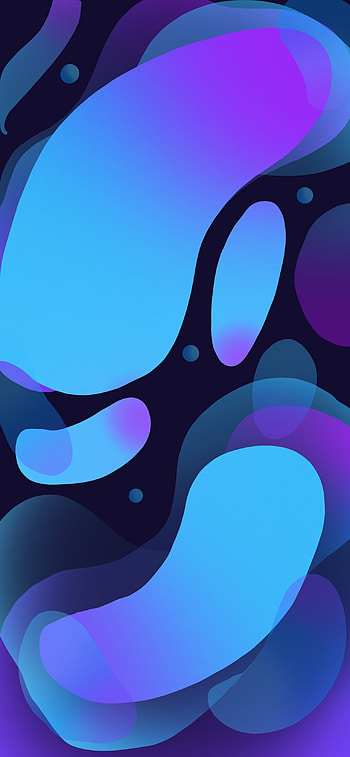 Abstract wall , blue, bean HD phone wallpaper