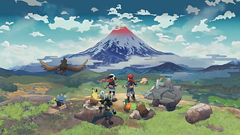 Pokemon Legends: Arceus, Alloy guide, Heart-pumping gameplay, Game news HD wallpaper