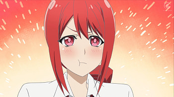 Cute, anime girl, red head, Akane Hiyama, Renai Boukun HD wallpaper