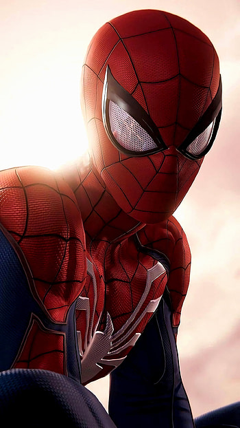 Spiderman, red, magenta HD phone wallpaper