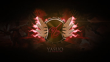 Yasuo logo icon League of Legends HD wallpaper