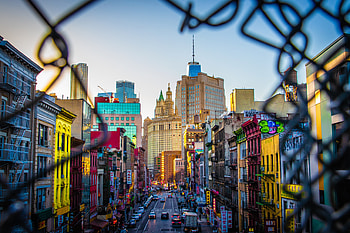Cities, Architecture, City, Multicolored, Motley, Movement, Traffic, Street HD wallpaper