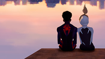 Spider-Man: Across the Spider-Verse Ultra – Iconic Moment Captured, movie, Spider-Man: Across the Spider-Verse HD wallpaper