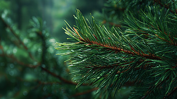 Whispering Evergreens: Pine, Nature HD wallpaper