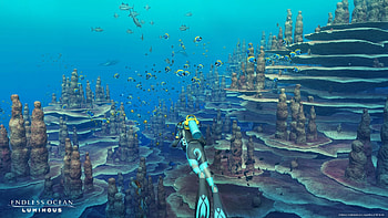 Endless Ocean HD wallpaper