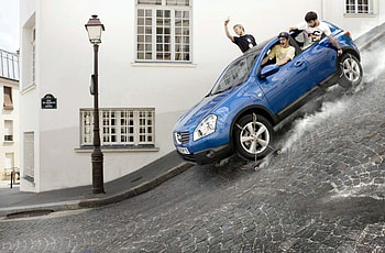 Cool Car, cool, funny, car, advertisement HD wallpaper