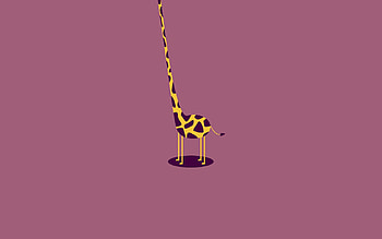 Vector, Shine, Light, Form, Giraffe HD wallpaper