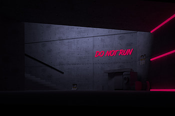 Pink, Words, Dark, Neon, Inscription, Text HD wallpaper
