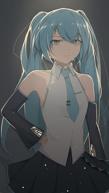 Hatsune Miku, Anime, Vocaloid HD phone wallpaper