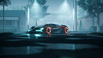 Lamborghini Terzo, millenio, hypercar, lambo, italy HD wallpaper