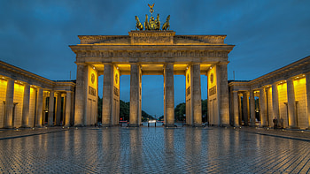 Brandenburg Gate, Germany HD wallpaper