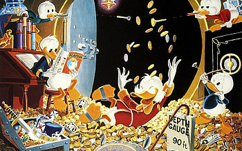 DuckTales Animation, Scrooge McDuck, , Disney HD wallpaper