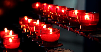 Candles, Dark, Flame, Miscellanea, Miscellaneous HD wallpaper