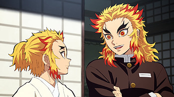 Kimetsu no Yaiba, Demon Slayer: Kimetsu no Yaiba, Kyojuro Rengoku, Anime HD wallpaper