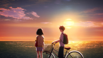 Anime Sunset Ride -, Anime, Trapezium HD wallpaper