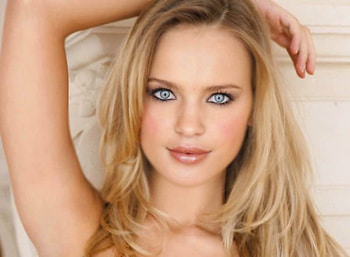 Blue eyes, blue, eyes, girl, model HD wallpaper