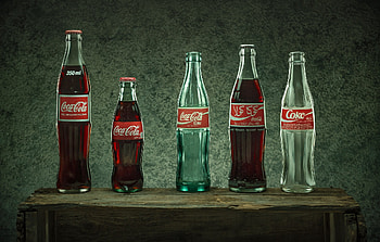 Coca-Cola, Drink with bottle, High resolution , Refreshing and bubbly HD wallpaper