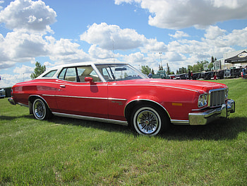 1969 Ford Grand Torino Sport, white, black, graphy, Red, tires, Ford HD wallpaper