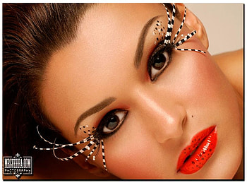 EYES, brown, model, art HD wallpaper