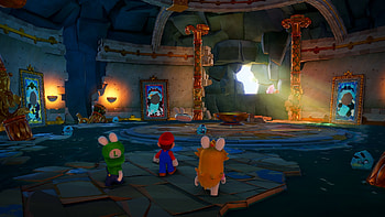 Sparks of Hope announcement, Mario and Rabbids crossover, Round-based strategy, Nintendo Switch HD wallpaper