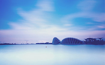 Cities, Evening, Megapolis, Megalopolis, Bay, Singapore, Malaysia HD wallpaper