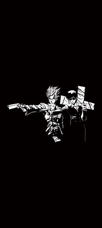 Trigun, vash, wolfwood HD phone wallpaper