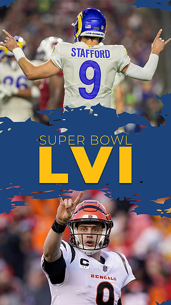 Bengals vs Rams, Super Bowl LVI HD phone wallpaper