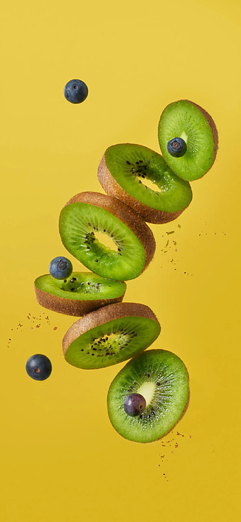 Blueberry, Kiwi HD phone wallpaper