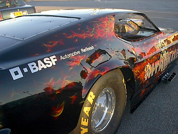 Top Fast, tuning, classic, car, flames, concept HD wallpaper