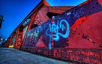 Cities, City, Wall, Graffiti, Street HD wallpaper