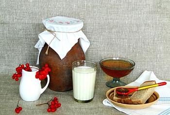 *, dessert, milk, food, jam HD wallpaper