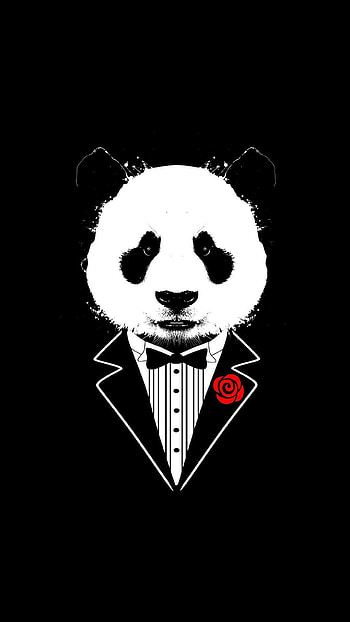Gangster panda, Top background, Urban style, Graffiti art HD phone wallpaper