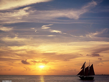 Transport, Sky, Ships, Sea HD wallpaper