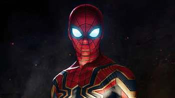 Spider Man Eyes Glowing, spiderman, superheroes, artwork, deviantart HD wallpaper
