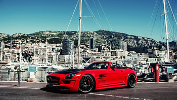 Mercedes SLS AMG, car, 2013, 10, 23, mercedes HD wallpaper