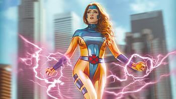 Jean Grey Cosplay Powers , jean-grey, cosplay, superheroes HD wallpaper