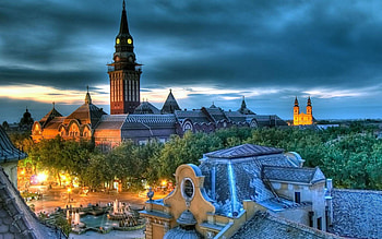 Subotica City View Serbia HD wallpaper