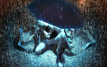 Lonely Sad Anime Girls And Boys | | . HD wallpaper