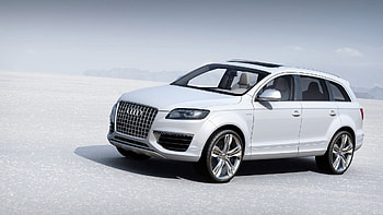 White, compact SUV, Audi Q5 HD wallpaper