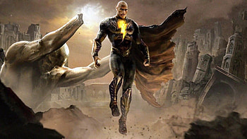 Black Adam, Dwayne Johnson, Dwayne the Rock Adams, Superhero movie HD wallpaper