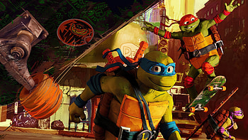 movie, Teenage Mutant Ninja Turtles: Mutant Mayhem HD wallpaper