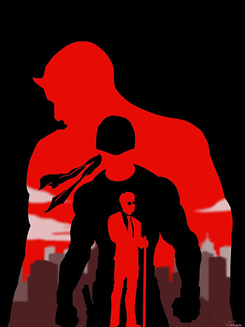 Daredevil, art, tv HD phone wallpaper