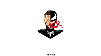 Tom Hardy As Eddie Brock In Venom Movie, venom-movie, venom, 2018-movies, movies, poster, tom-hardy, artist, artwork, artstation HD wallpaper