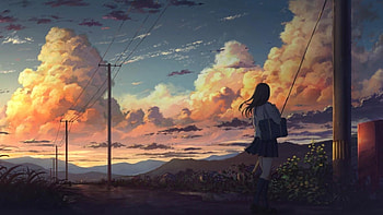 Aesthetic Anime Laptop HD wallpaper