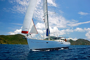 Beneteau 473, Sailing HD wallpaper