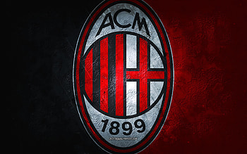 A.C. Milan, soccer, acmilan, logo, football HD wallpaper